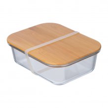 Caserola cu capac din bambus Caserola cu capac din bambus
