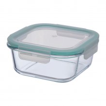 Caserola din sticla cu capac din plastic, 750 ml Caserola din sticla cu capac din plastic, 750 ml