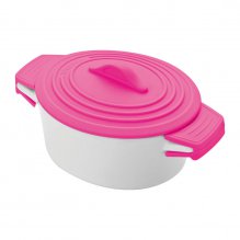 Vas cu capac din silicon Vas cu capac din silicon