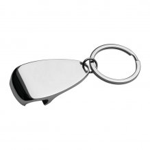 Breloc din metal cu desfacator sticle