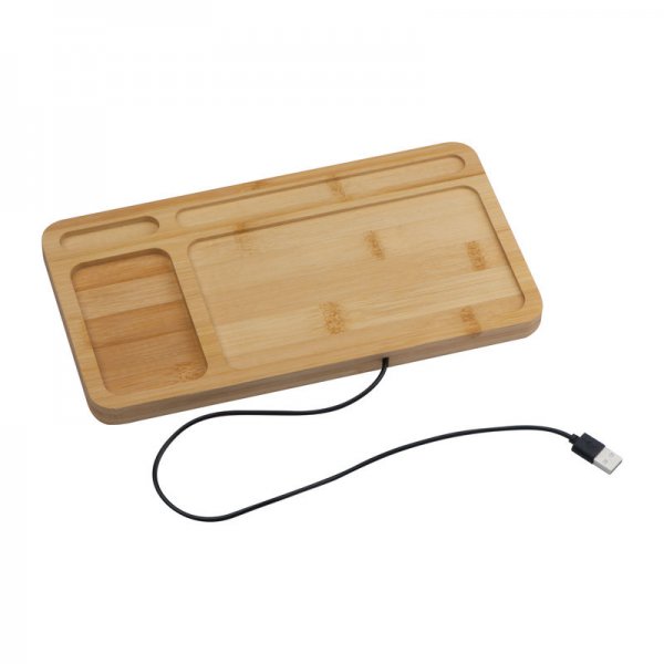 Desk pad cu incarcare wireless
