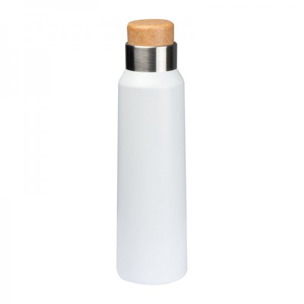 Sticla termos cu dop din imitatie de pluta 500ml