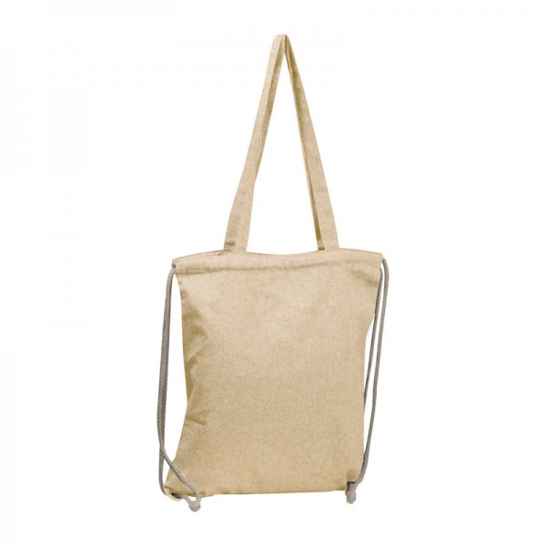 Sac sport din bumbac reciclat, 140 g/m²
