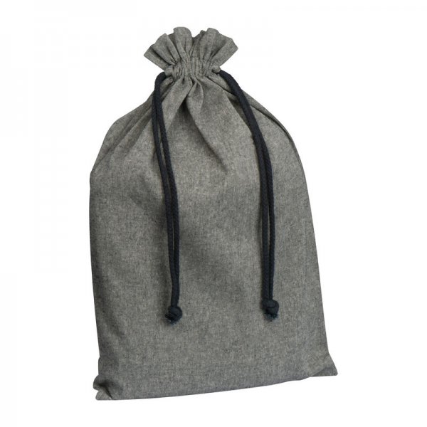 Sac mare din bumbac reciclat cu snur
