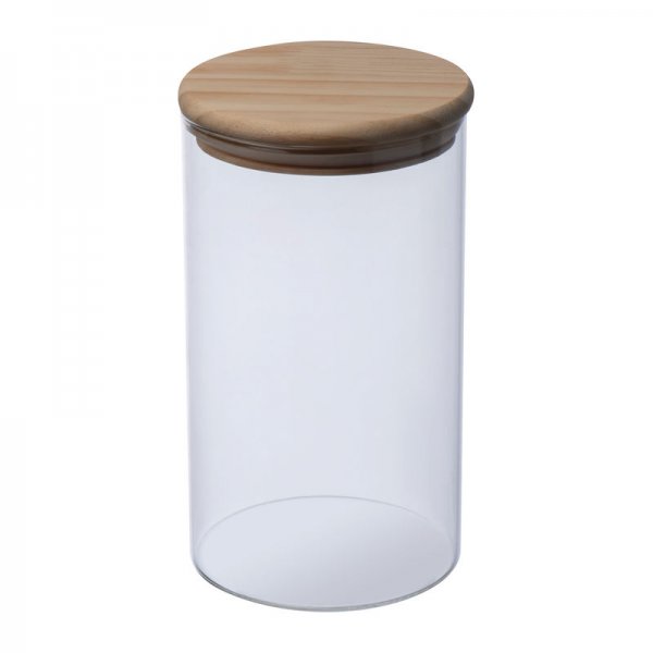 Borcan din sticla borosilicata cu capac