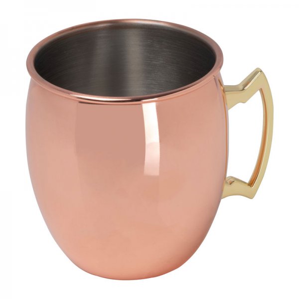 Cana ,,Moscow Mule" cu invelis din cupru, 500ml