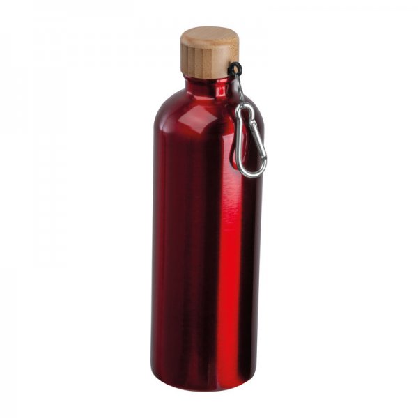 Sticla din otel inoxidabil cu carabina, 750ml