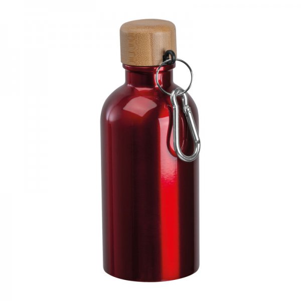 Sticla din otel inoxidabil cu carabina, 400ml