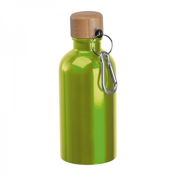 Sticla din otel inoxidabil cu carabina, 400ml