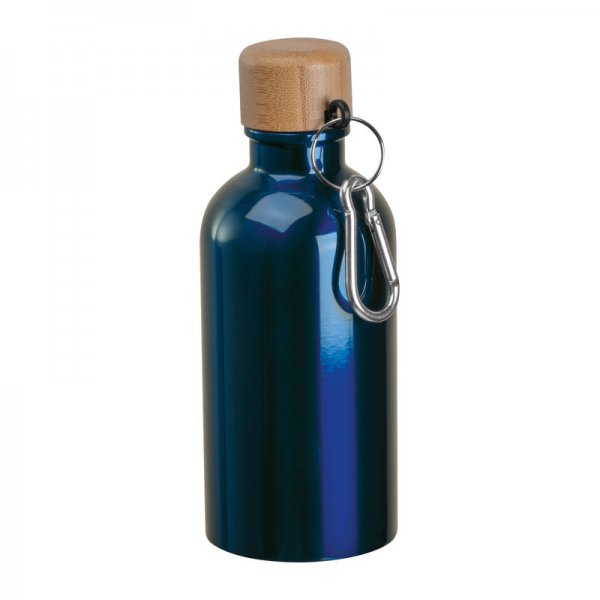 Sticla din otel inoxidabil cu carabina, 400ml