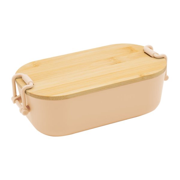 Caserola cu capac din bambus, 750 ml
