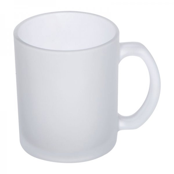 Cana din sticla sablata, 300 ml