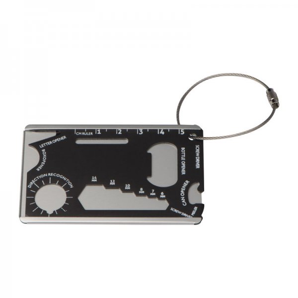 Kit supravietuire din aluminiu pentru bagaje