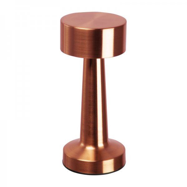 Lampa de birou din otel inoxidabil cu acumulator